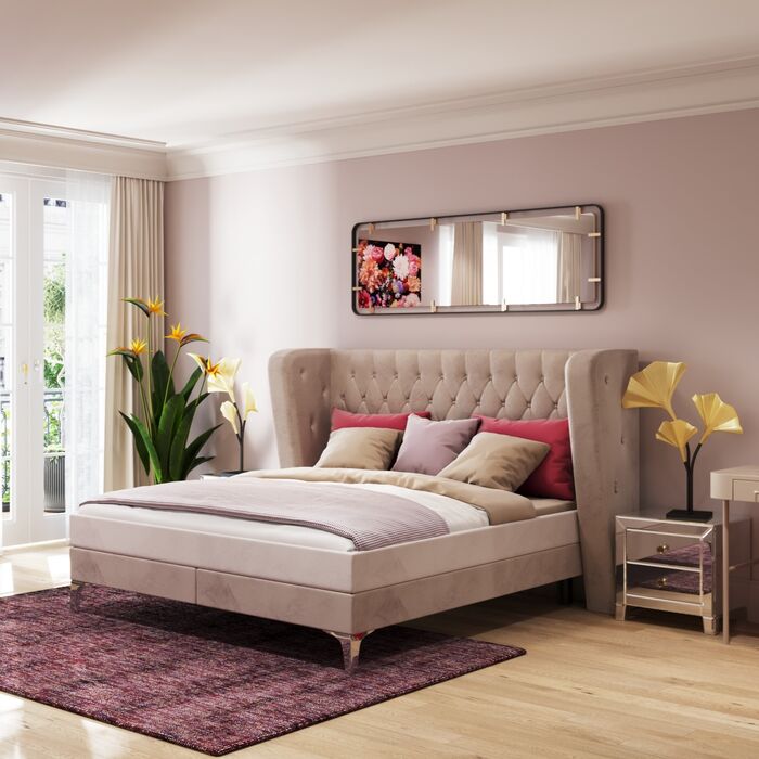 Kopfteil Benito Moon Creme 180cm