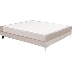 Base Boxspring Bed Benito Cream 160x200cm