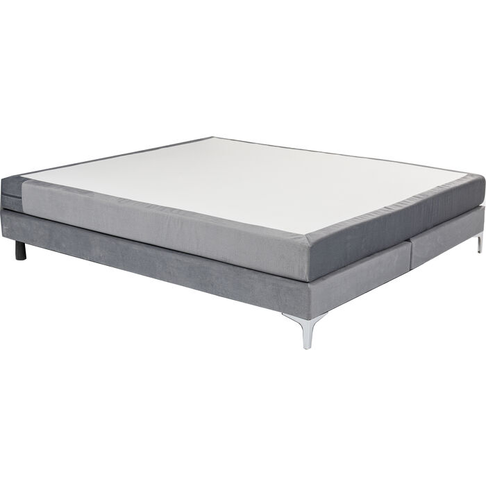 Base Boxspring Bed Benito Grey 180x200cm