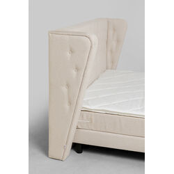 Boxspring Bed Benito Moon Cream 160x200cm