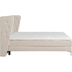 Lit boxspring Benito Moon crème 160x200