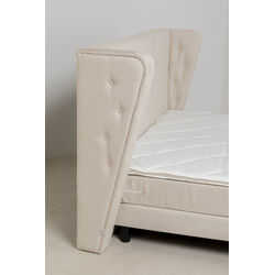 Letto boxspring Benito Moon crema 180x200cm