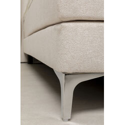 Letto boxspring Benito Moon crema 180x200cm