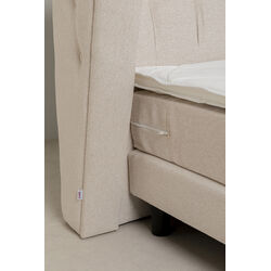 Boxspringbett Benito Moon Creme 180x200cm