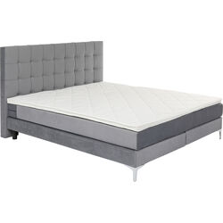 Cama Boxspring Benito Star gris 180x200cm