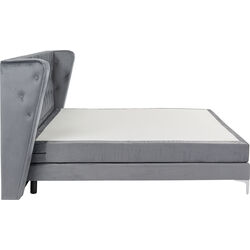 Boxspringbett Benito Moon Grau 160x200cm