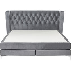 Boxspring Bed Benito Moon Grey 180x200cm