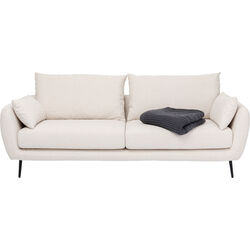 Sofa Amalfi 2-Seater Cream 219cm