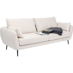 Sofa Amalfi 2-Sitzer Creme 219cm