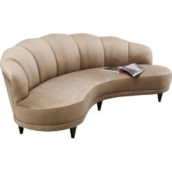 Sofa Dschinn 3-Sitzer Beige 233cm