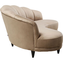 Sofa Dschinn 3-Sitzer Beige 233cm