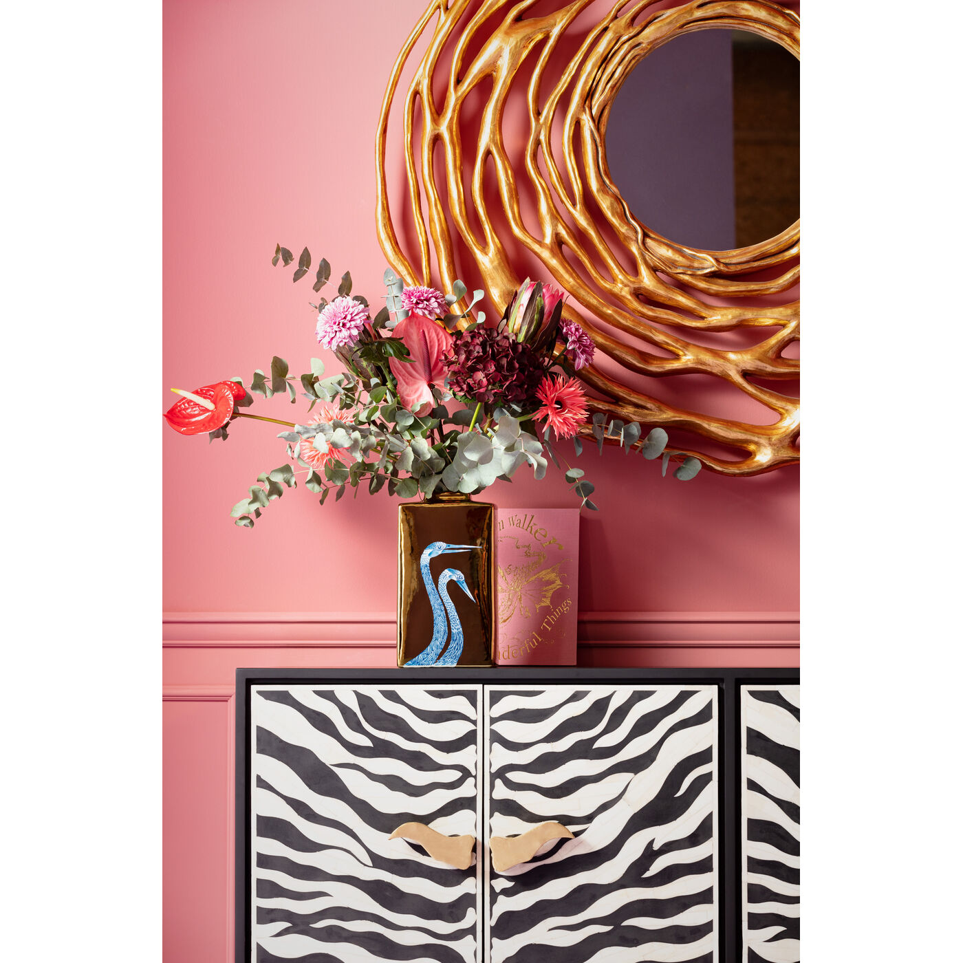 Sideboard Zebra 160x80cm KARE USA