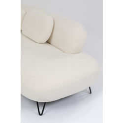 Canapé d'angle Peppo blanc