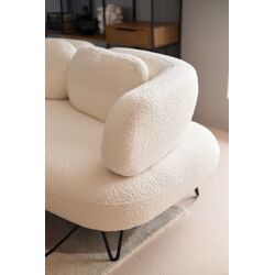 Sofa Peppo 2-Seater White 182cm