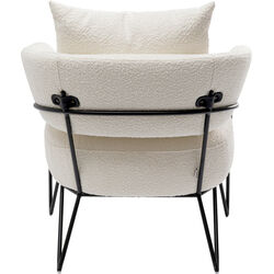 Fauteuil Peppo blanc