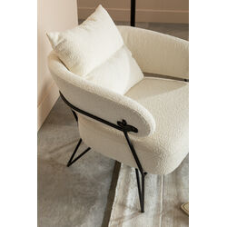 Fauteuil Peppo blanc