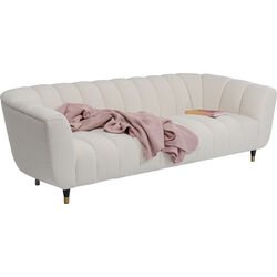 Sofa Spectra 3-Sitzer Weiß 245cm