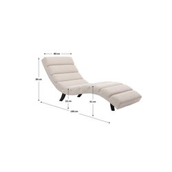 Liege Balou Creme 190cm