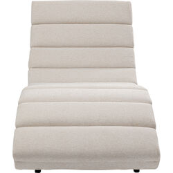 Chaise longue Balou crema 190cm