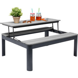 Mesa centro/comedor Holiday negro Outdoor