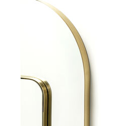 Wall Mirror Double Row 140x80cm