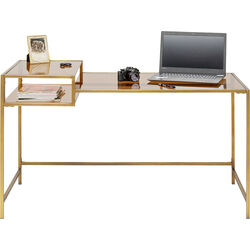 Desk Loft Gold 134x60cm