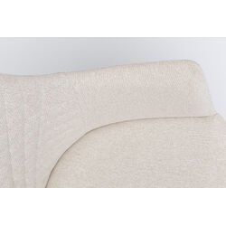 Silla giratoria Coco crema