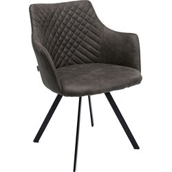 Swivel Chair Coco Anthracite