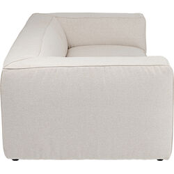 Sofa Cubetto 3-Sitzer Creme 220cm