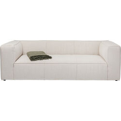 Sofa Cubetto 3-Sitzer Creme 220cm