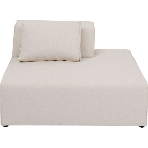 Infinity Ottomane Semi Elements Cream Right 120cm
