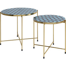Side Table Priya Blue (2/Set)