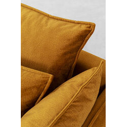 Ecksofa Monza Rechts Velvet Curry 296cm