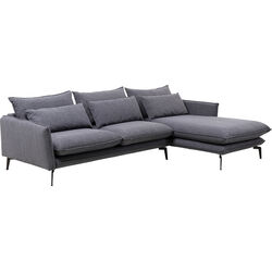 Corner Sofa Monza Right Grey 296cm