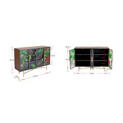 Buffet Jungle 135x95cm