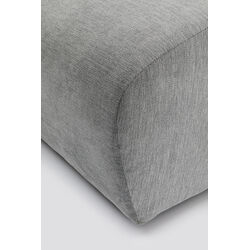 Lucca Pouff Grey 76cm