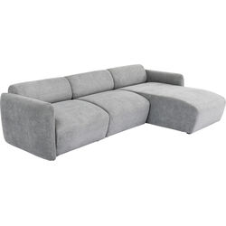 Ecksofa Lucca Grau Rechts 255cm