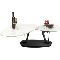 Mesa centro Franklin blanco 150x58cm