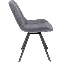 Silla giratoria Baron gris