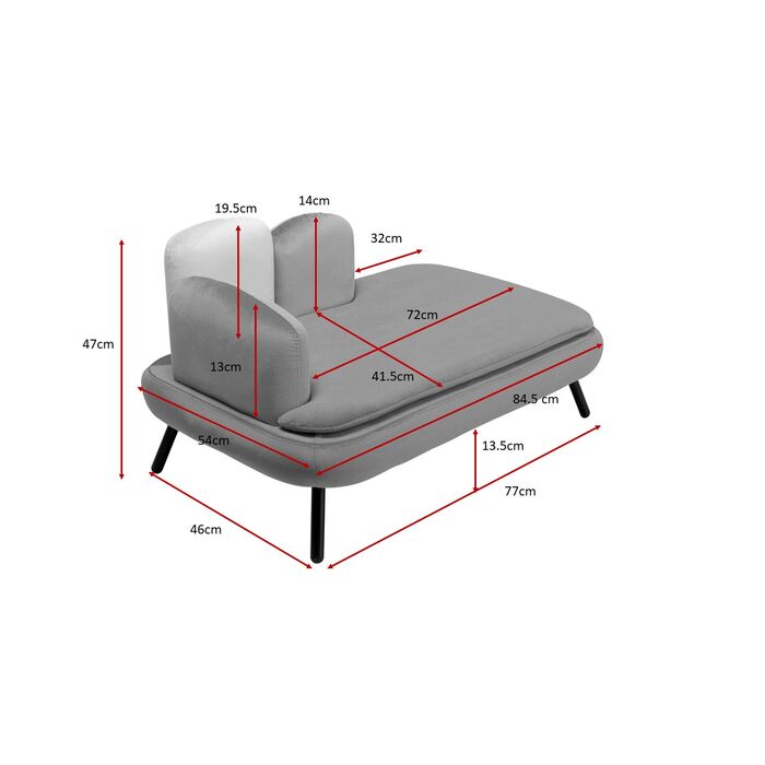Hunde/Katzenbett Diva Orange