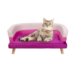 Cama rosa para/perros y gatos Princess
