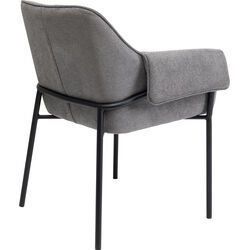 Chair with Armrest Bess Grey