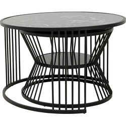 Coffee Table Roma Black (2/Set)