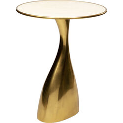 Table d'appoint Spacey doré Ø36cm