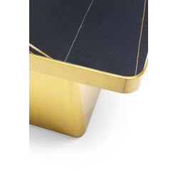 Coffee Table Miler Gold 80x80cm