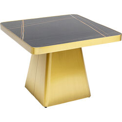 Coffee Table Miler Gold 80x80cm