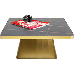 Couchtisch Miler Gold 80x80cm