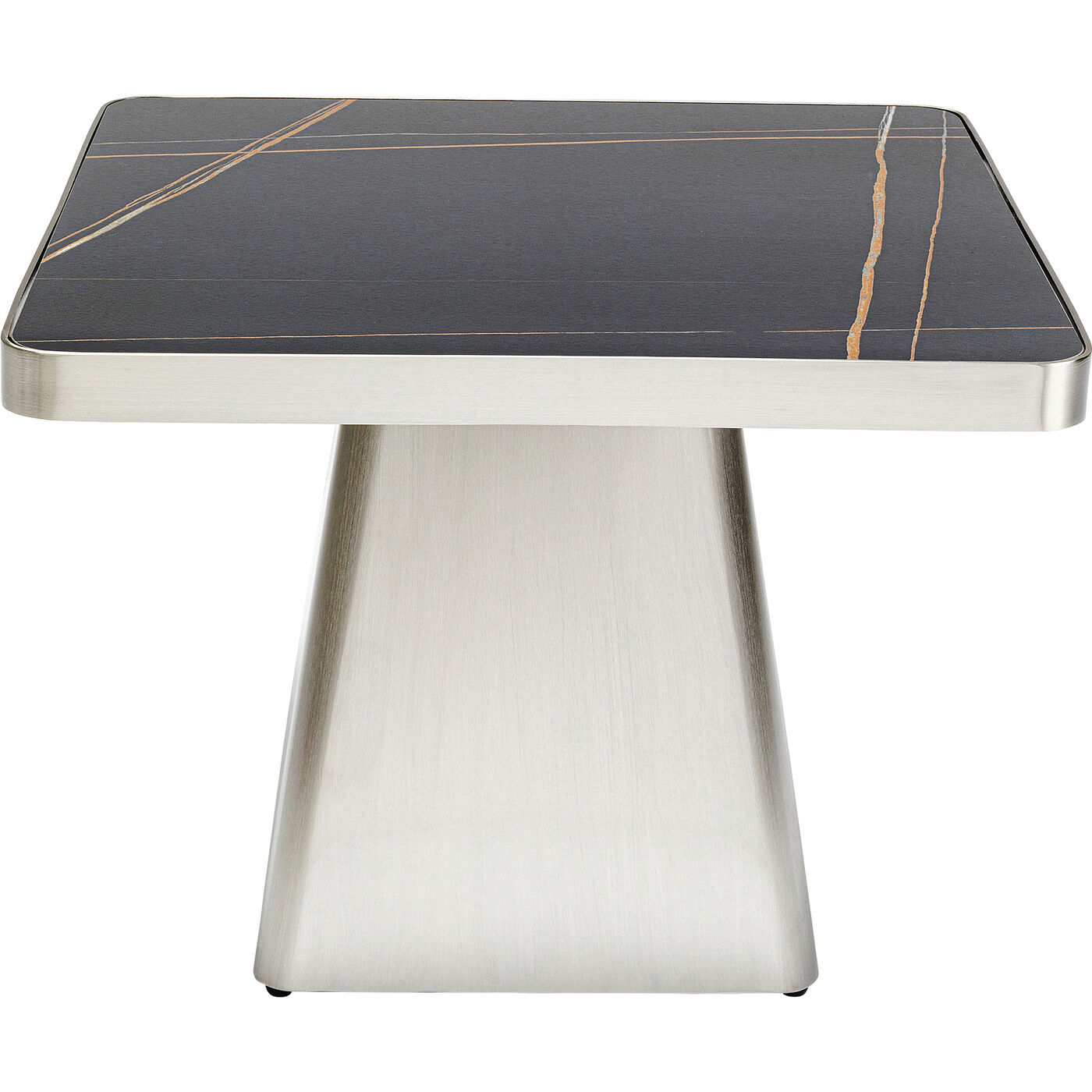 Mesa auxiliar Miler plata 60x60cm