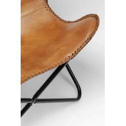 Sessel California Leder Braun