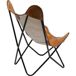 Sessel California Leder Braun